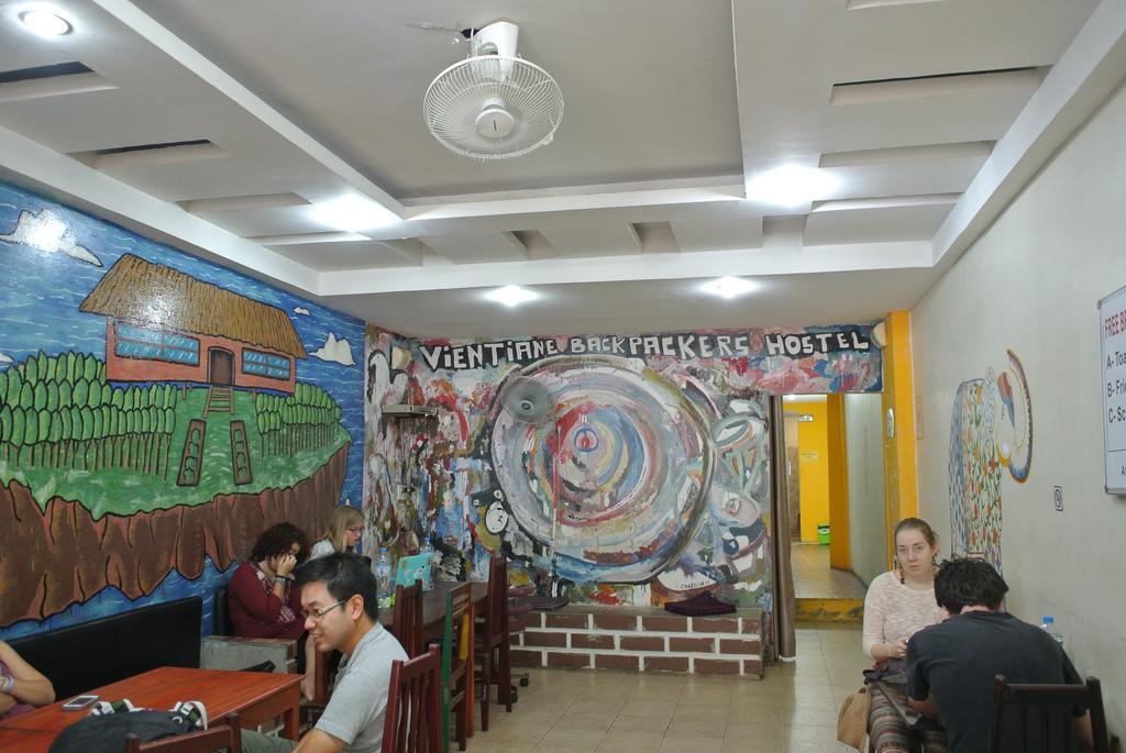 Vientiane Backpackers Hostel Dış mekan fotoğraf